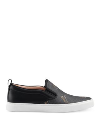 Gucci Men's GG Supreme Tiger Slip-On Sneakers | Bloomingdale's