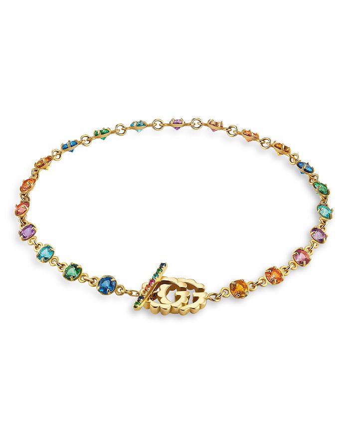 Gucci rainbow shop bracelet