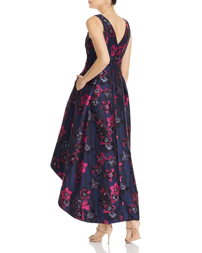 aidan mattox high low gown