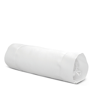 Matouk Elliot Neck Roll Pillow Cover In White