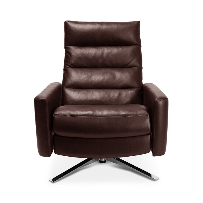 Shop American Leather Cirrus Comfort Air Recliner In Dolce Black
