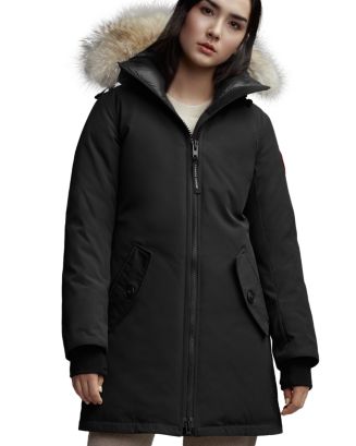 Canada Goose Rosemont Fur Trim Down Parka | Bloomingdale's