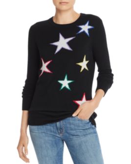 AQUA - Star Intarsia Cashmere Sweater - 100% Exclusive