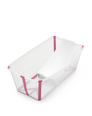 Stokke Flexi Bath Bundle In Transparent Pink