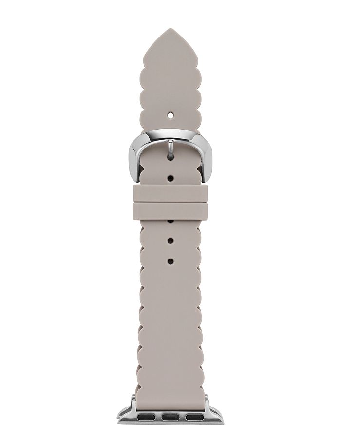KATE SPADE KATE SPADE NEW YORK SCALLOP SILICONE BAND FOR APPLE WATCH, 38MM & 40MM,KSS0036