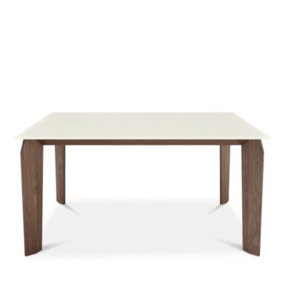 Magnolia 60" Lacquered Glass Top Dining Table
