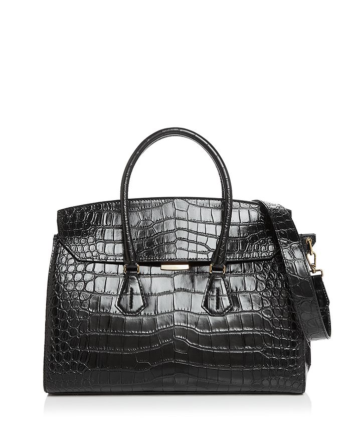 Bally Saphyr Croc-Embossed Tote | Bloomingdale's