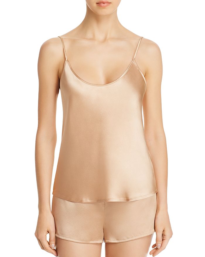 La Perla Brown Silk Camisole Nightdress Womens Clothing Lingerie Camisoles 