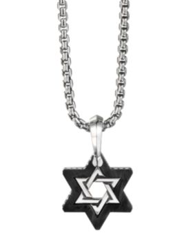 Star Of David Necklace Bloomingdale S - david yurman sterling silver forged carbon star of david amulet