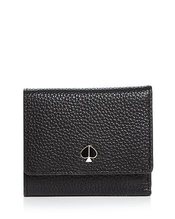 kate spade new york Polly Small Leather Trifold Wallet | Bloomingdale's