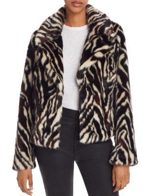 7 for all mankind fur coat