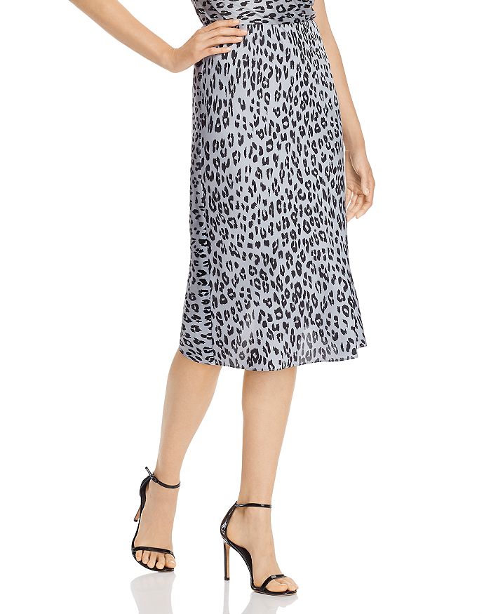 Bardot Mayah Leopard Print Slip Skirt Bloomingdale s