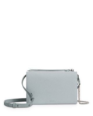 Allsaints fetch large discount leather chain wallet crossbody