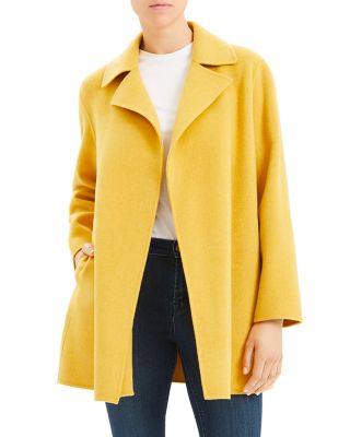 theory double faced coat