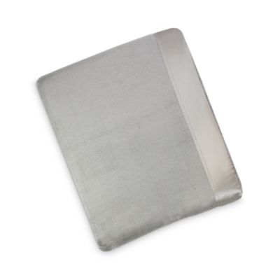 Melange Home Plaza Silk Blanket, Twin