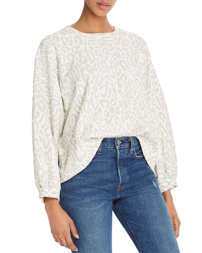 Rebecca minkoff leopard rosie sweatshirt store