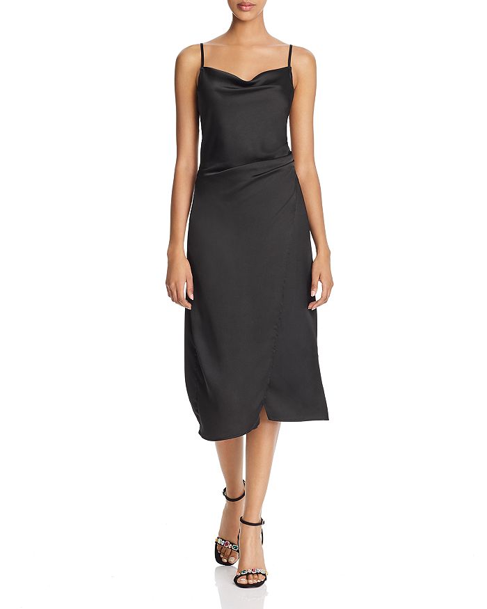 Re:Named Maddy Cowl-Neck Slip Dress | Bloomingdale's