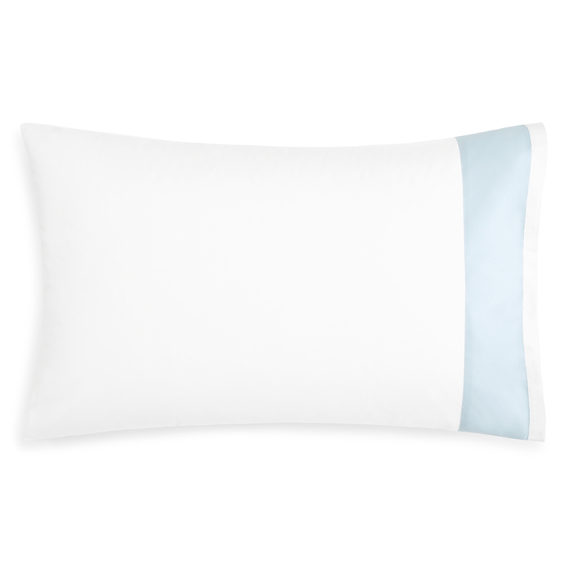 Sferra Casida King Pillowcase, Pair In White/poolside