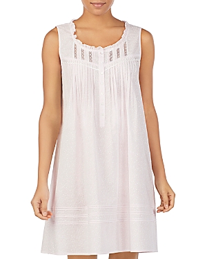 EILEEN WEST PINTUCKED COTTON CHEMISE,E5320014