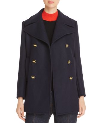 Tory Burch on X: Seen in @marieclaire: Our Wool Peacoat and Lee
