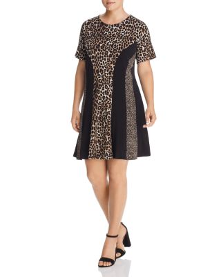 michael kors dress leopard print