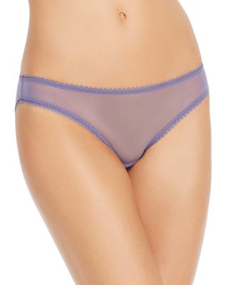 On Gossamer Mesh Hip Bikini In Heron