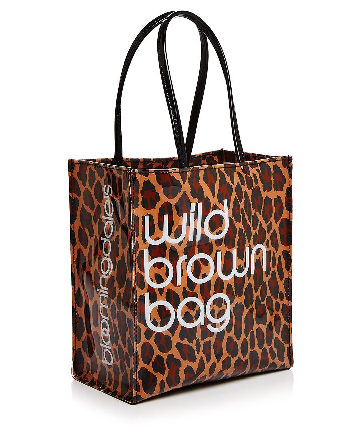 Shop Bloomingdale's Wild Brown Bag - 100% Exclusive