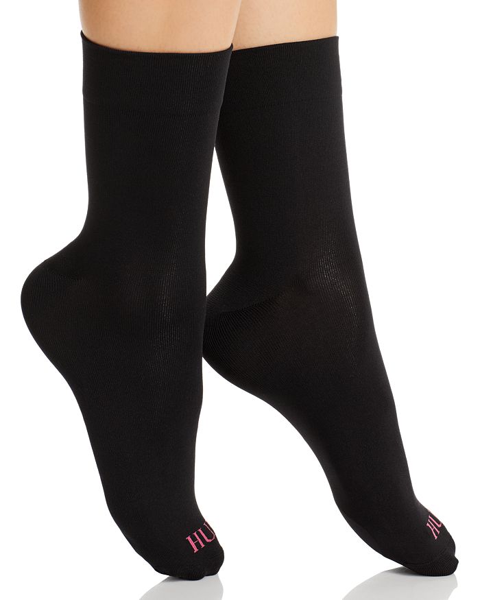 Hue Cushioned Pixie Socks In Black