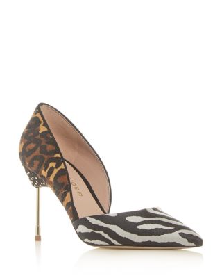 kurt geiger leopard print heels