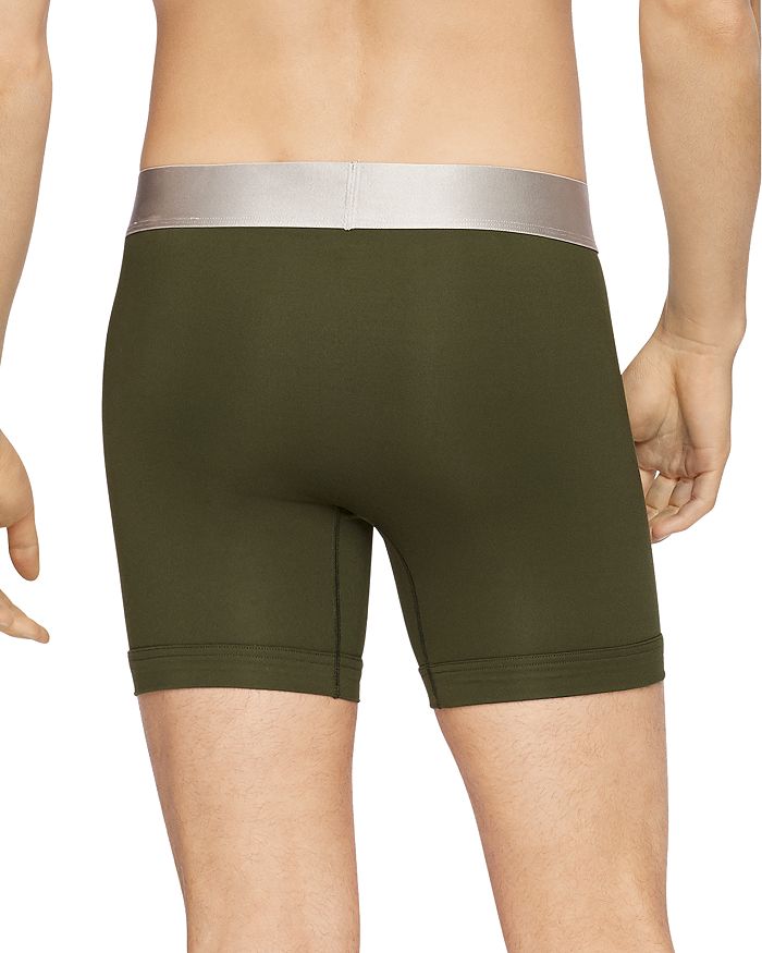 Calvin Klein Steel Boxer Briefs, Pack Of 3 In Blue/Pomelo ...