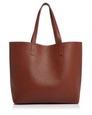 pebble leather tote bag