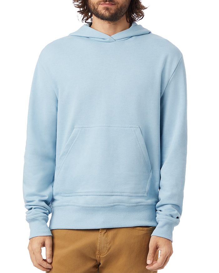 Alternative Relaxed Hooded Sweatshirt In Light Blue