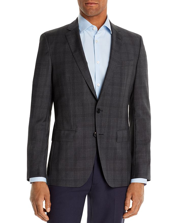 BOSS Huge Plaid Slim Fit Suit Jacket | Bloomingdale's