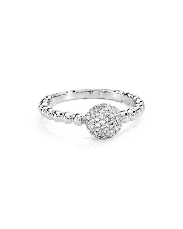 Bloomingdale's Marc & Marcella Diamond Round Ring In Sterling Silver, 0.22 Ct. T.w. - 100% Exclusive
