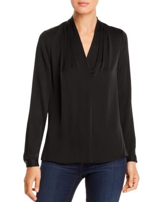 Kobi Halperin - Nellie Silk-Blend Pleated Blouse