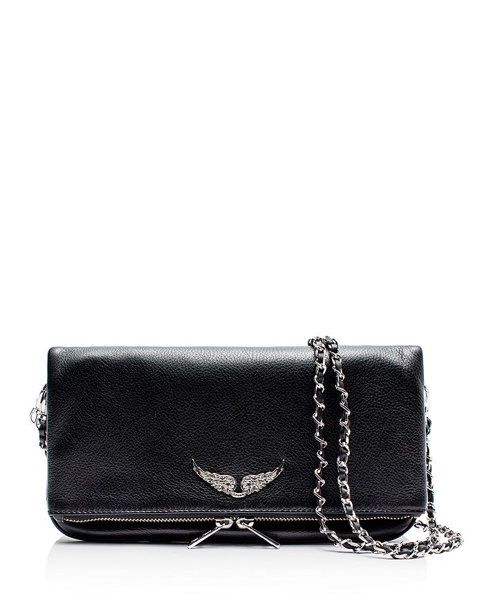 Zadig & Voltaire Rock Leather Shoulder Bag | Bloomingdale's