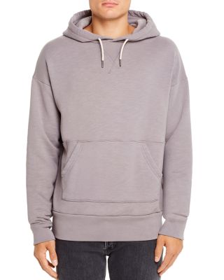 french terry hooded sweatshirt