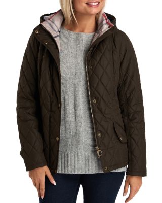 barbour diamond quilted jacket