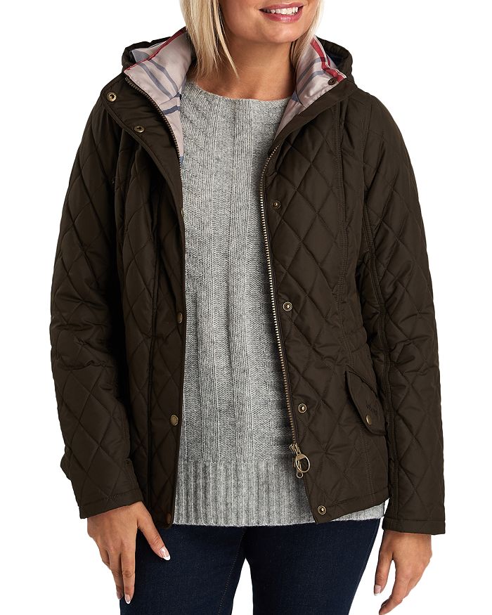 Barbour Millfire Diamond-quilted Jacket - 100% Exclusive In Olive