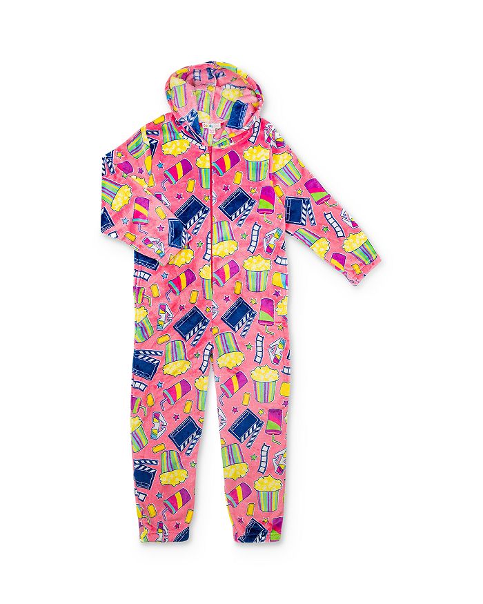Candy Pink Girls Movie Print One Piece Pajamas Little Kid Big Kid In Pink Modesens