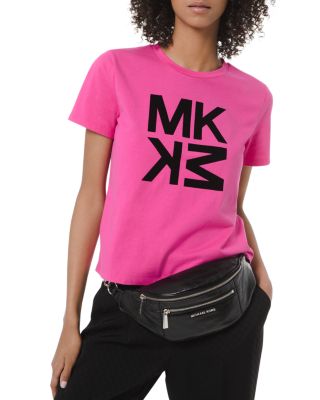 michael kors t shirt womens pink