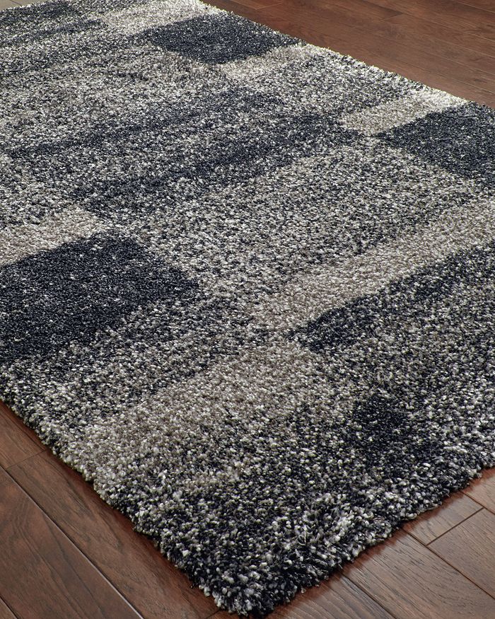 Oriental Weavers Henderson Shag 531z Area Rug, 5'3 X 7'6 In Gray/charcoal