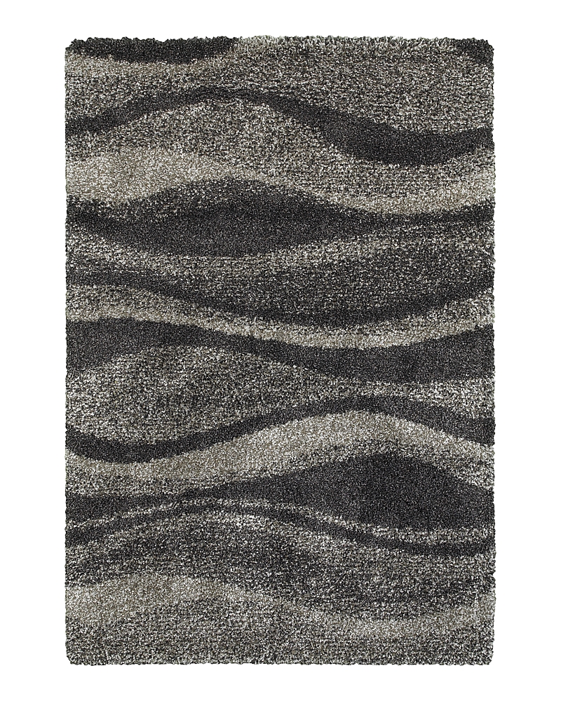 Oriental Weavers Henderson Shag 5992e Area Rug, 5'3 X 7'6 In Gray/charcoal