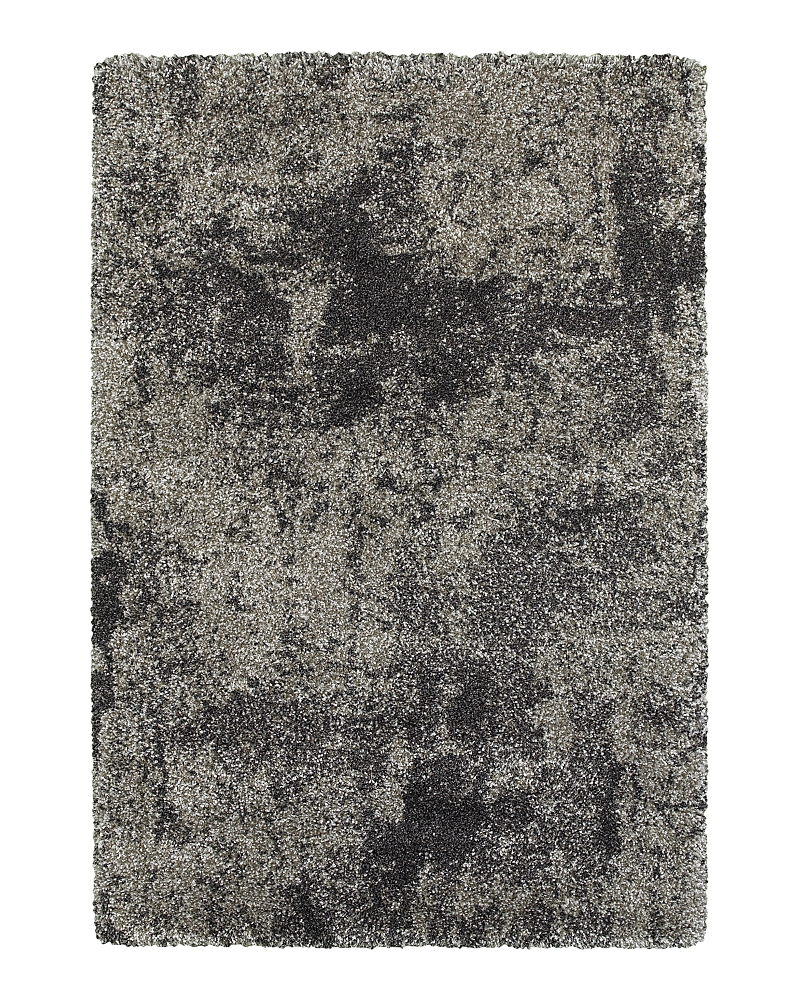 Oriental Weavers Henderson Shag 5503 Area Rug, 7'10 X 10'10 In Gray/charcoal