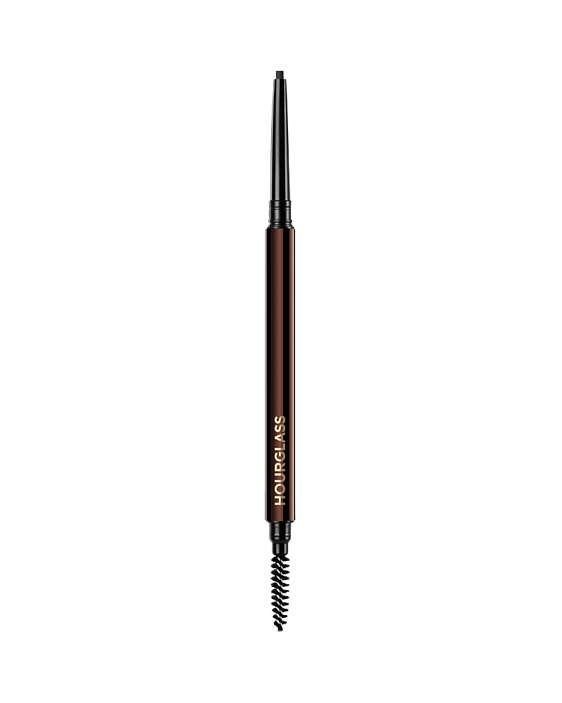 Hourglass Arch Brow Micro Sculpting Pencil, 0.01 oz In Natural Black