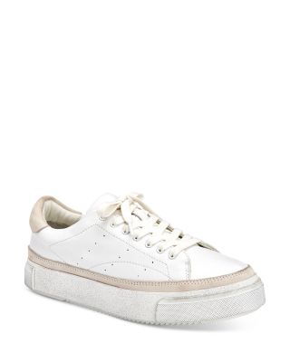 Trish Platform Sneakers In White 