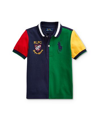 Ralph Lauren Boys' Color-Block Polo Shirt - Little Kid | Bloomingdale's