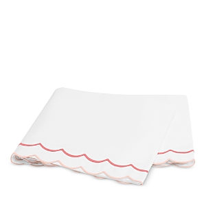 Matouk India Flat Sheet, Twin In Blush