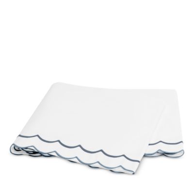 Matouk India Flat Sheet, Twin In White