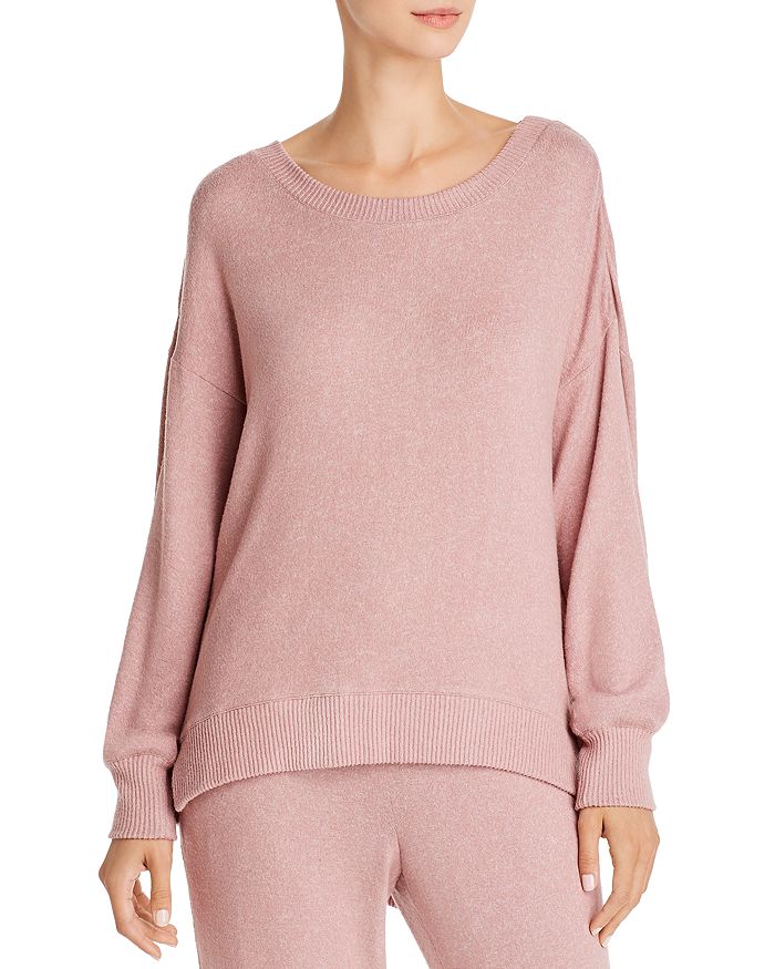 Josie Bella Lounge Sweatshirt In Pink Frost